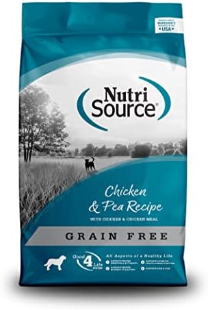 Tuffy's Pet Food NutriSource Grain Free Dog Food, 5 Pound, Chicken
