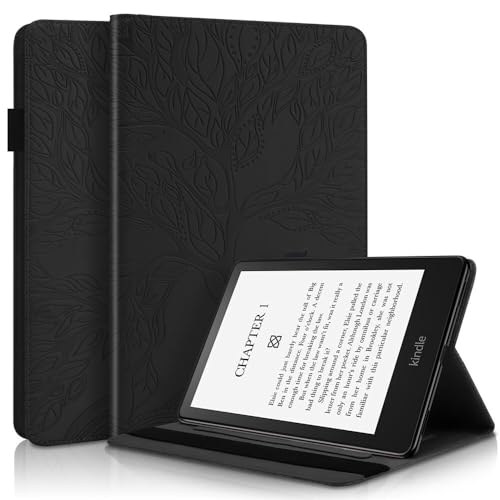 Étui Kindle Colorsoft Signature Edition 2024 protection liseuse portefeuille noir
