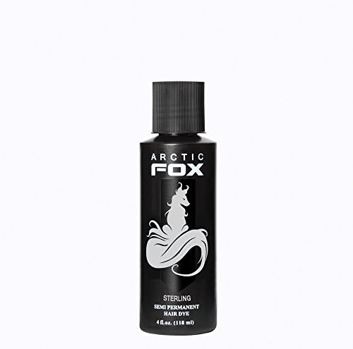 ARCTIC FOX Semi-Permanent Dye Sterling - Vegan Cruelty-Free - 4 fl oz