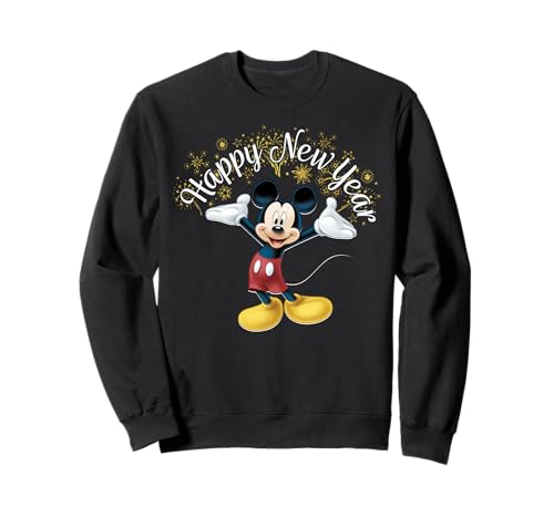 Sweatshirt Mickey Happy New Year Disney pour vos soirées festives et cocooning