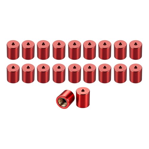 Refrigerant Locking Caps 20-Pack 1/4 Inch