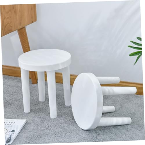 TIDTALEO 1 Peça Banqueta Infantil Para Crianças Banqueta Redonda Para Chuveiro Banqueta Para Sala De