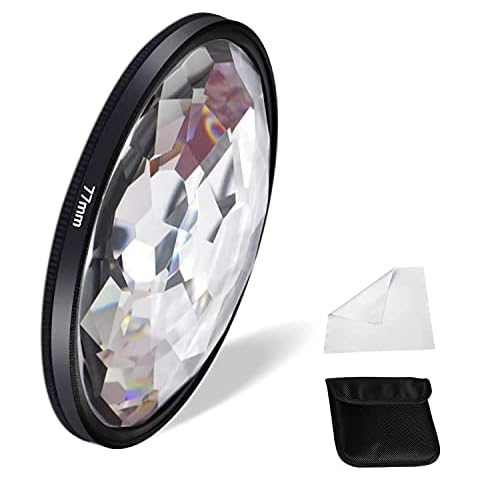 Fotoconic 77mm Kaleidoscope Glass Prism Filter Cover