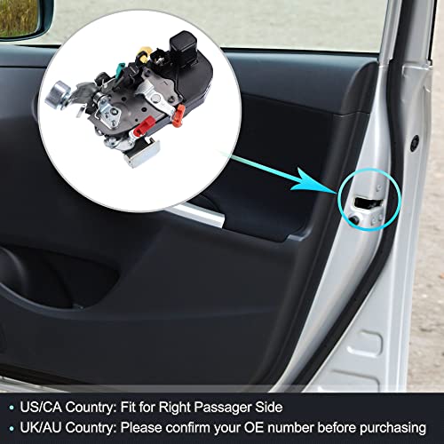 Image of X AUTOHAUX Front Left Driver Side Power Door Lock Actuator Motor for Jeep Liberty Sport Utility 2002 2003 2004 2005 931-686 55177043AC 55177043AD