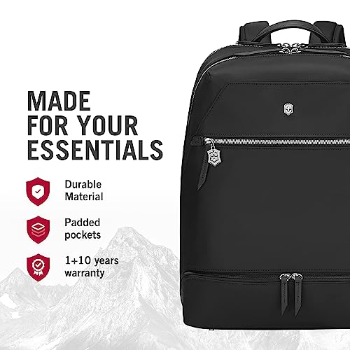 Victorinox Victoria Signature Deluxe 15-Inch Laptop Backpack With Tablet Pocket In Black #TOP3