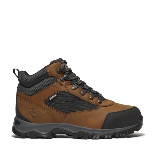 Timberland PRO Timberland PRO Men's Keele Ridge Steel Safety Toe Waterproof Industrial Hiker Work Boot, Brown/Black, 11W US