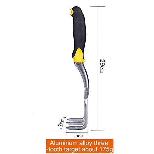 JIESD-Z Stainless Steel Garden Tools Anti-Bend Garden Shovel, Comes with Soft Rubber Non-Slip Ergonomic Handle Suitable Suitable for Garden Planting
