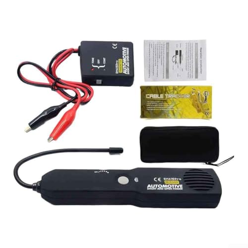 Honseadek Scanner numérique de circuit de voiture, outil de traçage de fils automobiles pour détecteur de courts-circuits et circuits ouverts, sonde de détection de défauts électriques pour test de