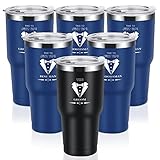 Material de alta calidad: los vasos para padrinos de boda están hechos de acero inoxidable 304 de grado alimenticio, sin BPA, sin plomo, duradero, irrompible. Fácil de transportar y de lavar. Las tapas del vaso están hechas de ABS, sin BPA. Las copas de vino de acero inoxidable son el regalo perfecto para despedidas de soltero para padrinos de boda