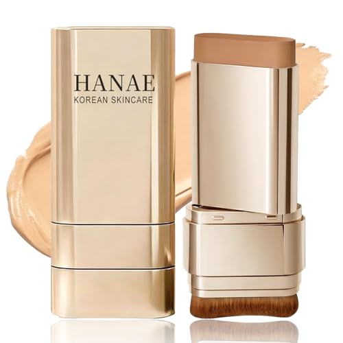 Hanae Korea Foundation Stick Korean Dual-Ended Foundation Stick Contour Stick Delivers A Natural Seamless Finish With Long-Lasting CoverageSuitable For All Skin Types (Skin Tone)