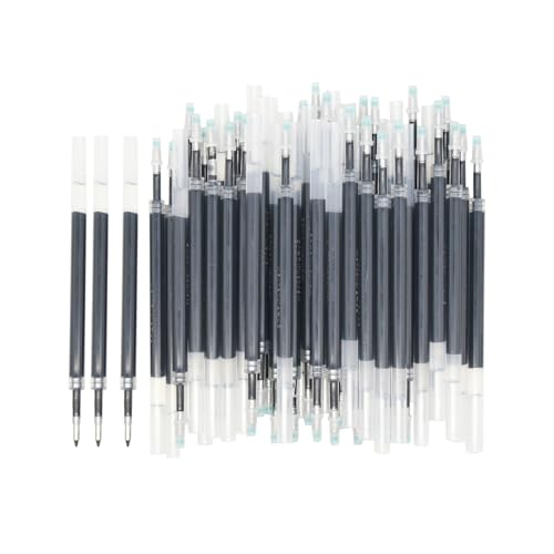 Recharges pour stylos à encre gel 0,7 mm Maydahui rétractables de 11 cm pour bureau Lot de 50 - 7