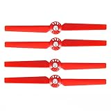 Elica del drone 4pcs Elica/Misura for Yuneec Q500 CW CCW Typhoon 4K Drone Macchina Fotografica di Ricambio Lama Autobloccante A Sgancio Rapido Prop Elica 2.5 Pollici Puntelli 3-Blade Elica per motor(R