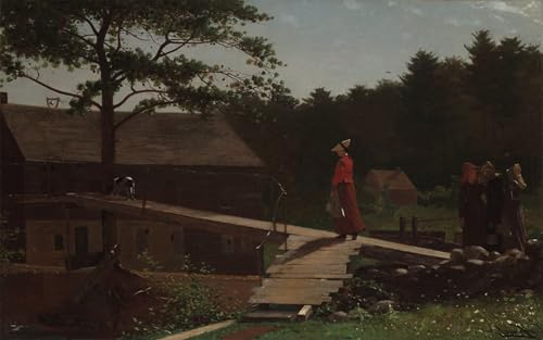 Affiches d'Art Winslow Homer Vieux moulin pour créer une ambiance chaleureuse chez soi