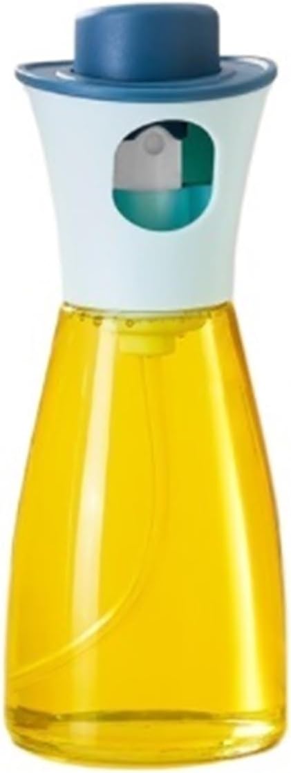 Olive Oil Dispenser Press-type Oil Spray Bottle Household Glass Oil Sprayer Suitable For Air Fryer Barbecue Salad Kitchen Cooking