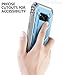 Poetic Revolution Galaxy S8 Plus Rugged Case with Hybrid Heavy Duty Protection Without Screen Protector for Samsung Galaxy S8 Plus Blue/Gray