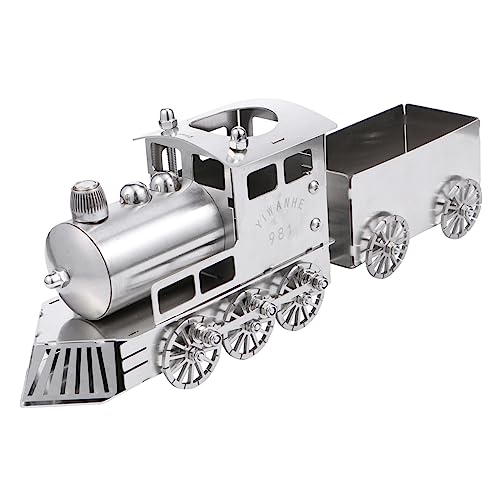ibasenice Unicorn Locomotive Ornaments Steam Train Model Industrial Decor Train Toy Steam for Decor Display