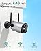 ZUMIMALL Security Cameras Wireless Outdoor-2K Home Security Camera Battery Powered, Outdoor Security Cameras with 3MP Color Night Vision/Spotlight/IP66 Waterproof/PIR Detection/2-Way Talk/Cloud