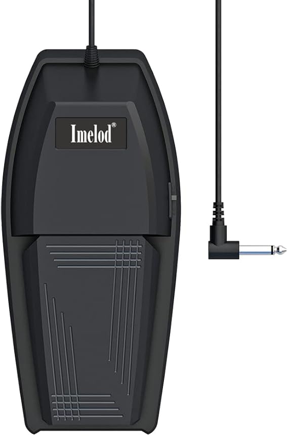 Imelod Sustain Pedal for Keyboard, Universal Sustain Pedal