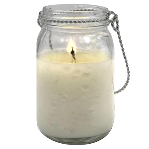 Mister Candle - Citronella Scented Mason Jar...