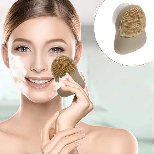 FOMIYES Escova De Rosto De Silicone Escova De Silicone Para Lavar o Rosto Escova De Limpeza Facial E
