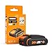 Produktbild WORX WA3639 Original PowerShare Akku 20V - 2000mAh Li-Ion, wiederaufladbarer - kompakter Akku mit höher Sicherheit & längerer Laufzeit - mit LED-Ladestandanzeige - kompatibel für alle WORX Geräte