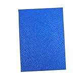 OSALADI A4 Urkundenhülle Blau Verstärkte Dokumentenmappe Abschlussdiplomhülle für Zertifikate Zeugnismappe Schutz für Auszeichnungen und Urkunden