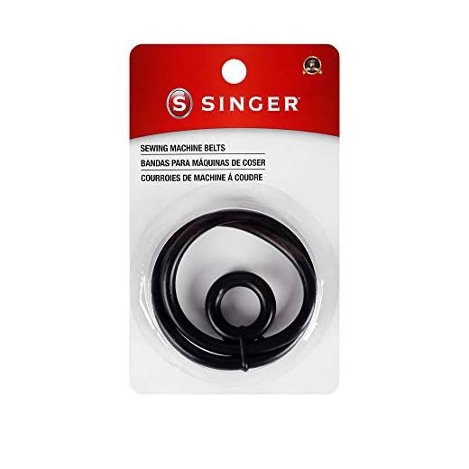 SINGER 2125 Sewing Machine Belt and Bobbin Winding Belt, Black