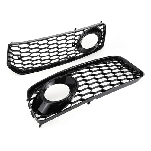Parrilla delantera con diseño de panal en negro brillante para modelos RS5 y S5