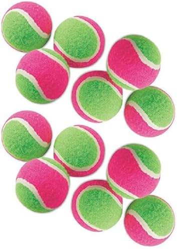 YMCtoys Replacement Sticky Balls for Toss and Catch Sport Game, Hook and Loop, Refill Pack of 12