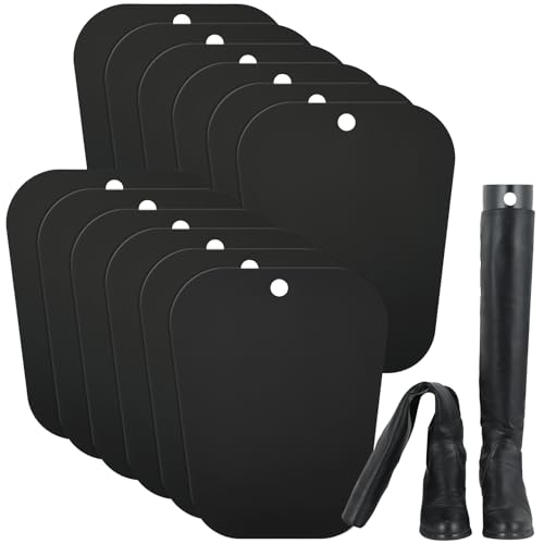 Best Thing for Leather Boots: Care & Maintenance Guide 15 FLKQC 6 Pairs (12 Pieces) Tall Boot Shapers – 12 Inch Reusable Inserts to Prevent Bending, Creasing & Maintain Shape for Women and Men Boots