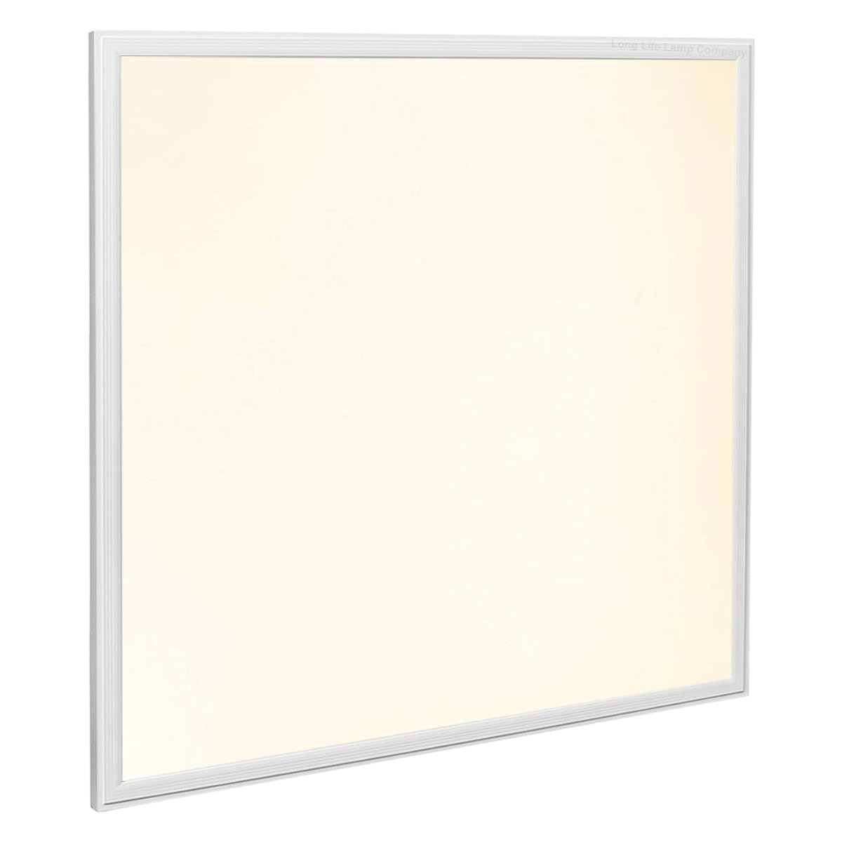 Long Life Lamp Company Warm White 48W Dimmable Led Ceiling Panel Light 600 X 600 3000K High Power Brightness Recessed Tile Light Includes Drivers And Heat Sink Pblww