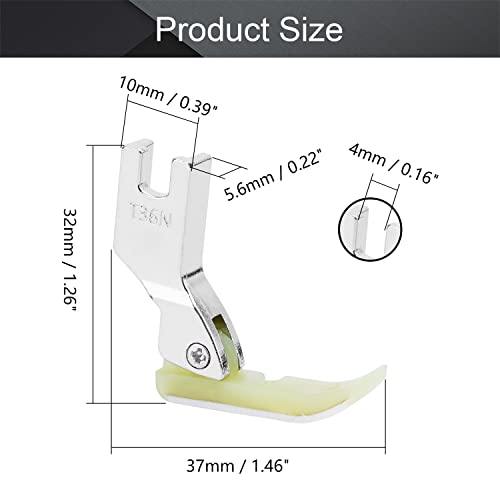 Pie prensatela para máquina industrial T36N 2 unidades miniatura 2