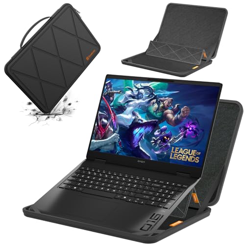 Funda rígida Smatree para portátil HP OMEN 16 con soporte de inclinación ergonómica