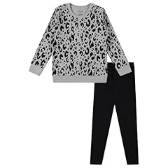 Black Leopard With Black Legging