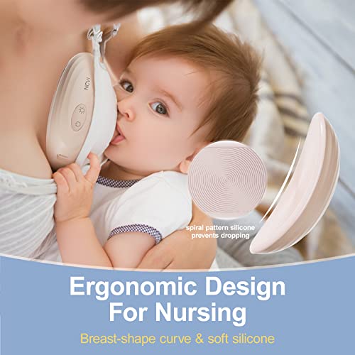 Image of NCVI Lactation Massager, 2-in-1 Heat & Vibration for Clogged Ducts, 2-Pack