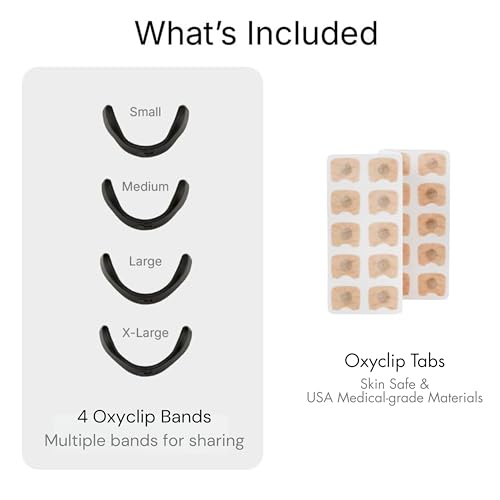Image of Oxyclip Magnetic Nasal Strips -India's #1 Magnetic Nasal Strip | Extra Strength Snoring Relief | Boost Oxygen, Improve Sleep & Facial Structure | Skin-Safe, Reusable - pack of 15 (Medium, 15, count)