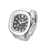 reloj anillo led 【El regalo perfecto】Este reloj se puede llevar en ocasiones como reuniones de amigos, banquetes, fiestas, actividades de negocios, etc., también se puede regalar a su familia o amigos en San Valentín, Día de la Madre, aniversarios, Navidad, cumpleaños y otras fiestas.