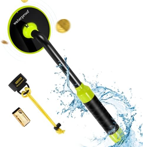 RM RICOMAX Metal Detector Underwater - Waterproof Pinpointer Up to 100 Feet Underwater for Scuba, All-Metal Mode & Pulse Induction Targeting with Vibration, 2022 Upgrade Verison