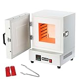 Digitaler Elektro-Schmelzofen Mit 2000W, Muffelofen-Mit Temperaturregelung Bis 1150°C, Schmelzofen Für Den Heimgebrauch, Zum Schmelzen Von Metallen, Sintern Von Keramik,Wärmebehandlung Und Für Labor