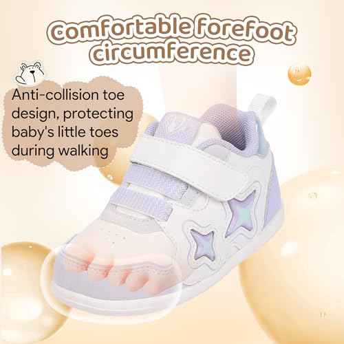 Dr Kong Toddler Baby Shoes Boys Girls Infant Barefoot Sneakers Non Slip Lightweight Comfortable First Walkers 6-24 Months2
