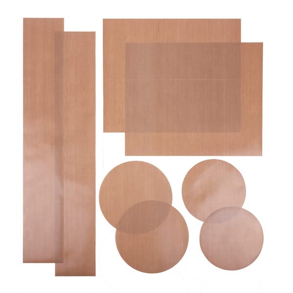 Sponsored Ad – Bake-O-Glide Essential Baking Set - 4X Pre-Cut Circles, 2X Cake Tin Wall Liners, 2X Flat Baking Sheets, Brown