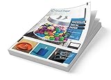 Epoch Paper Waterslide Decal Transfer Paper - 20 Sheets of Clear Premium Inkjet Printable Transparent Transfer Paper A4 Size for DIY Decals Gift Ideas Crafts Wall Decor Ceramics Tattoo Transfers