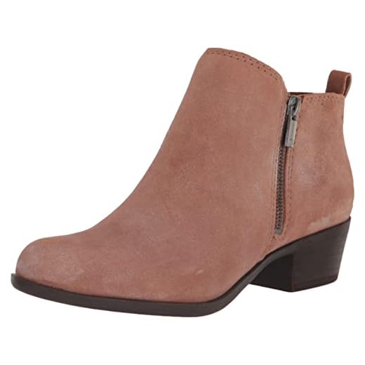 Lucky Brand Women's Basel Bootie Ankle Boot, Ginger, 5.5