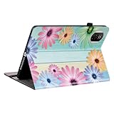 Case for Honor Pad X7 8.7 inch 2025, Flip Wallet Shockproof Card Holder Kickstand Stand Cover with Pen Holder Sunflower - Image 3
