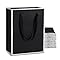 YACEYACE Black And White Gift Bags Bulk, 20Pcs 10.5x4.25x8 Inch Black - View #9