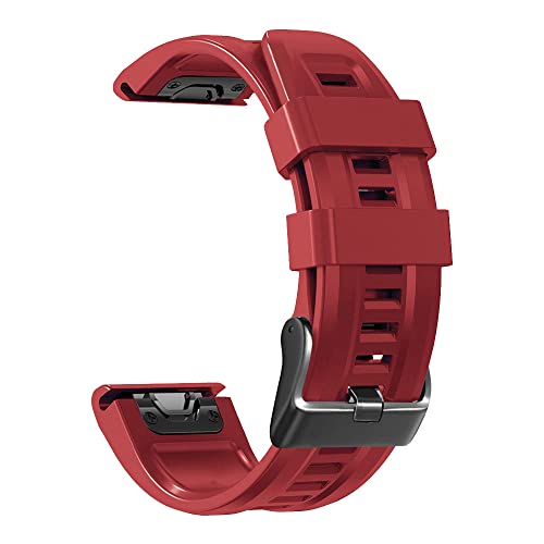 Bracelet silicone Garmin Fenix 7X 6X pour trail et quotidien Agate