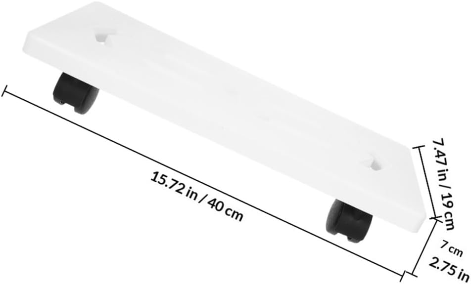 KALLORY Computer Tower Stand with Brake Casters Movable CPU Holder for Easy Repositioning Fits Under Desk for Carpeted Floors Cooling and Stability