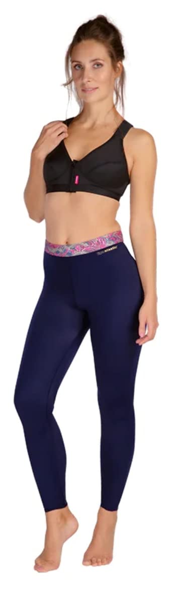 LIPOELASTIC® Mallas de compresión activas para prevenir la hinchazón y la pesadez en las piernas, Azul oscuro, S