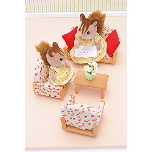 Sylvanian Families 4464 Dreiteilige Sitzgruppe - Puppenhaus Einrichtung Möbel