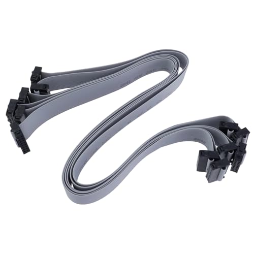 Conector IDC de 16 pines con cable plano 45 cm 6 piezas miniatura 5